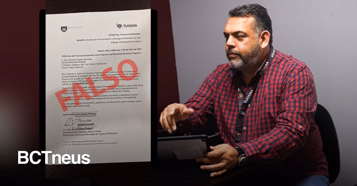 Articulo - Ayuntamiento de Tijuana llama a denunciar fraudes por supuestos lotes