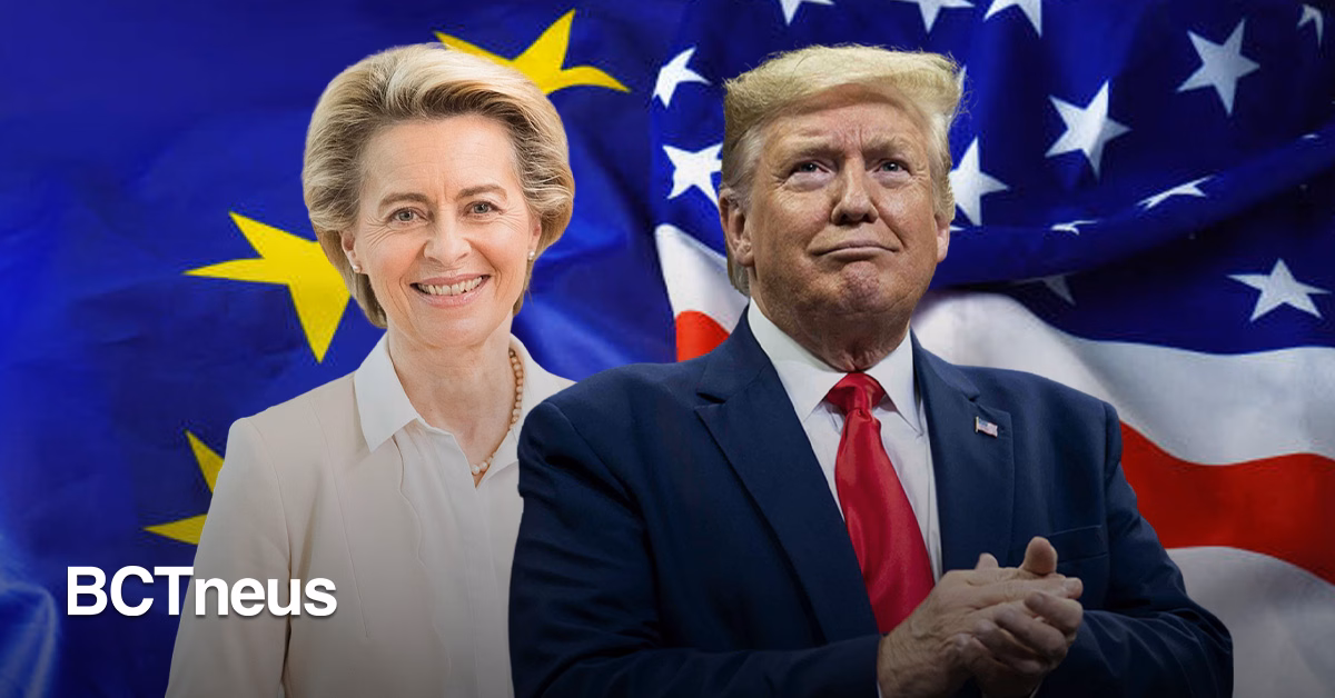 Articulo - Trump acuerda arancel mutuo del 15% con la Unión Europea