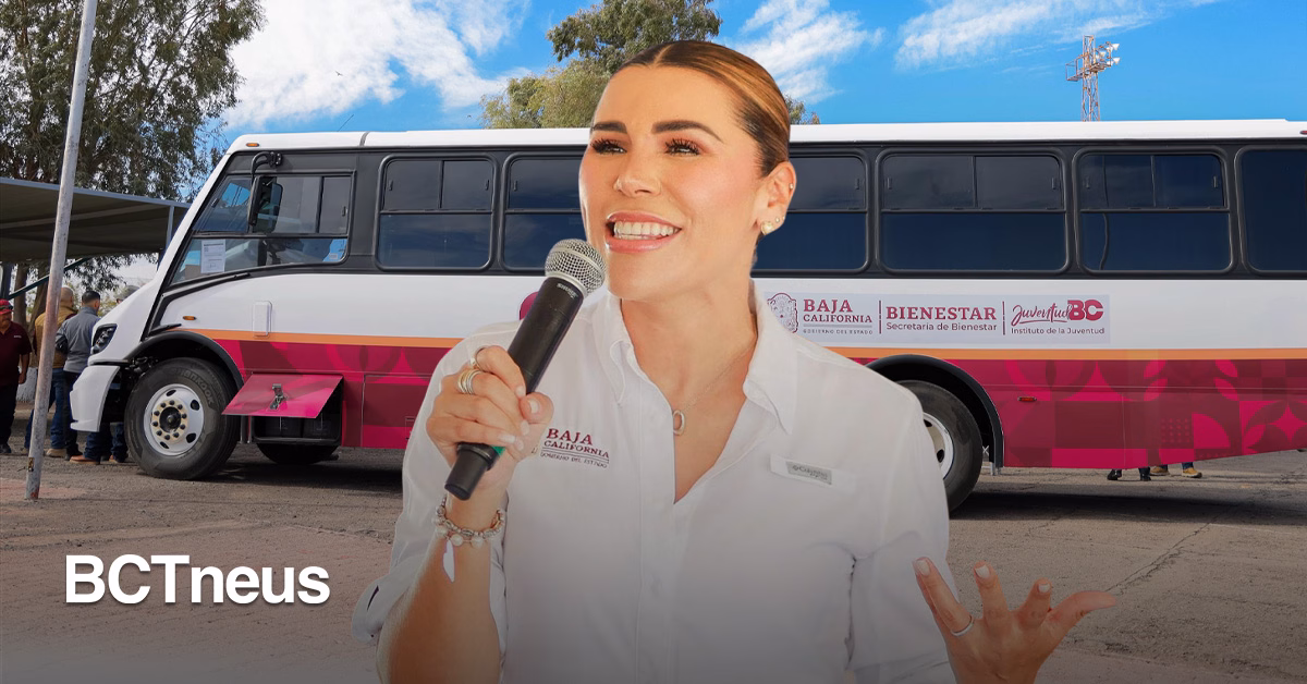 Articulo - Transporte gratuito para estudiantes de BC; Marina de Pilar anuncia inscripción