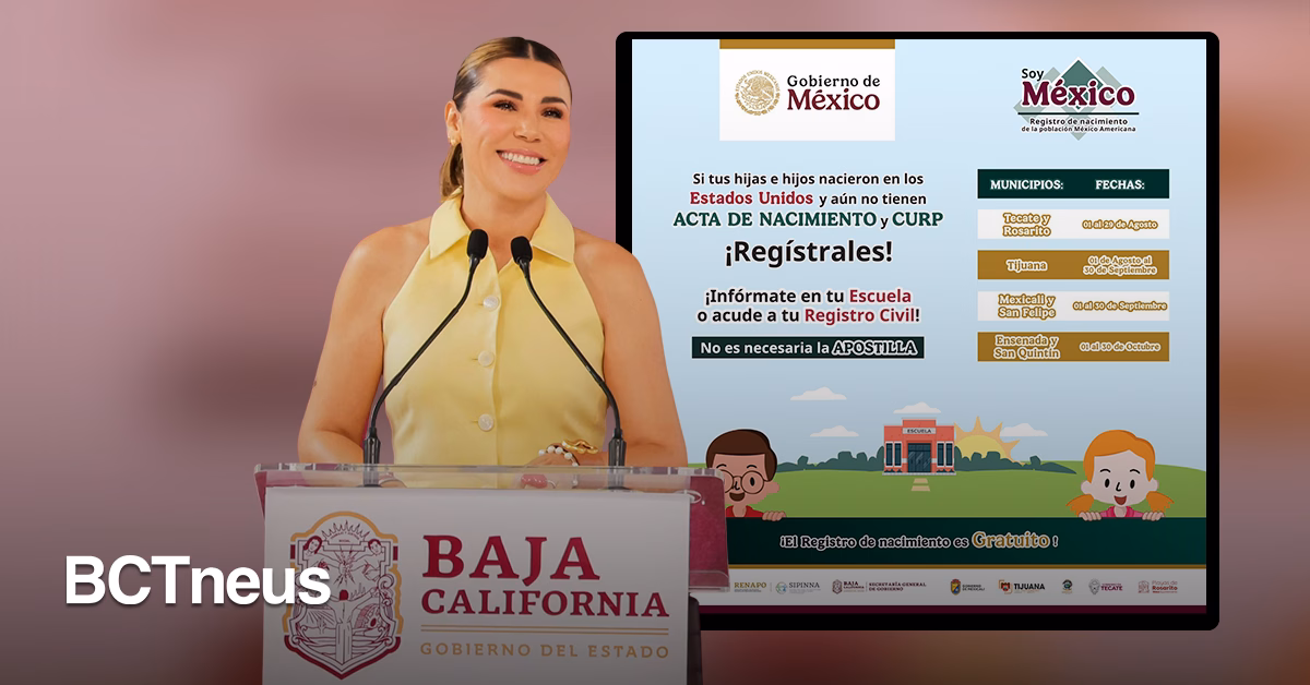 Articulo - Inicia campaña “Soy México” en BC para doble nacionalidad