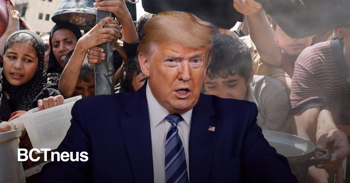 Articulo - Es terrible, la gente tiene mucha hambre: Trump sobre Gaza