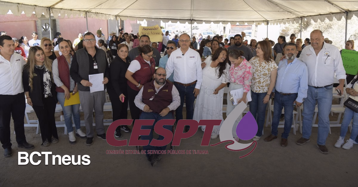Articulo - Lleva agua CESPT a colonias de Tijuana y Rosarito