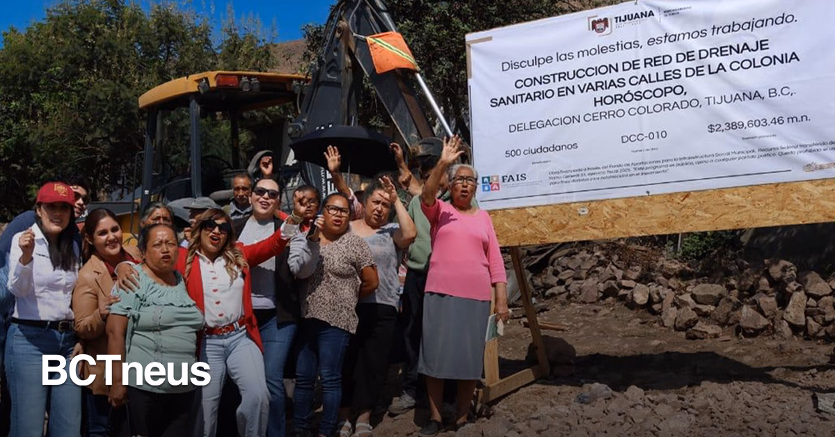 Articulo - Con inversión de Ramo 33, familias de Cerro Colorado contarán con drenaje digno
