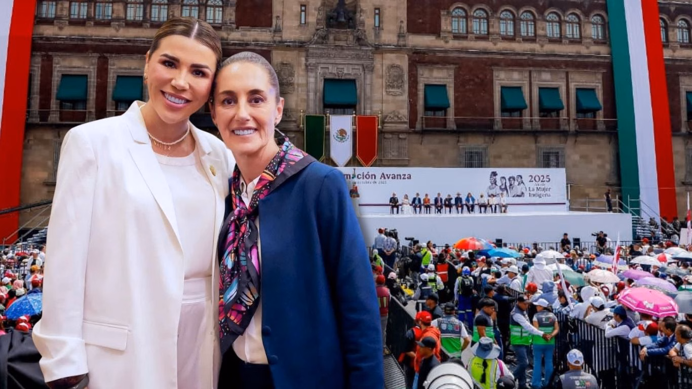 Articulo - La transformación en BC: Marina del Pilar acompaña a Sheinbaum en el Zócalo