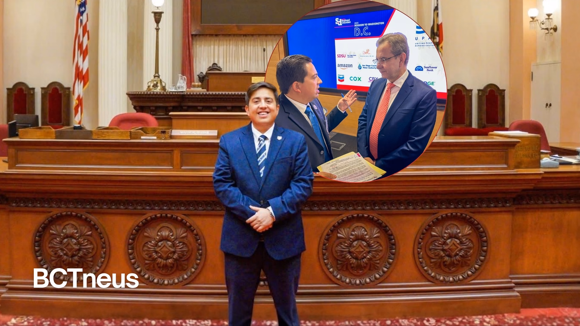 Articulo - Pablo Yáñez impulsa agenda binacional en reunión San Diego–Baja California