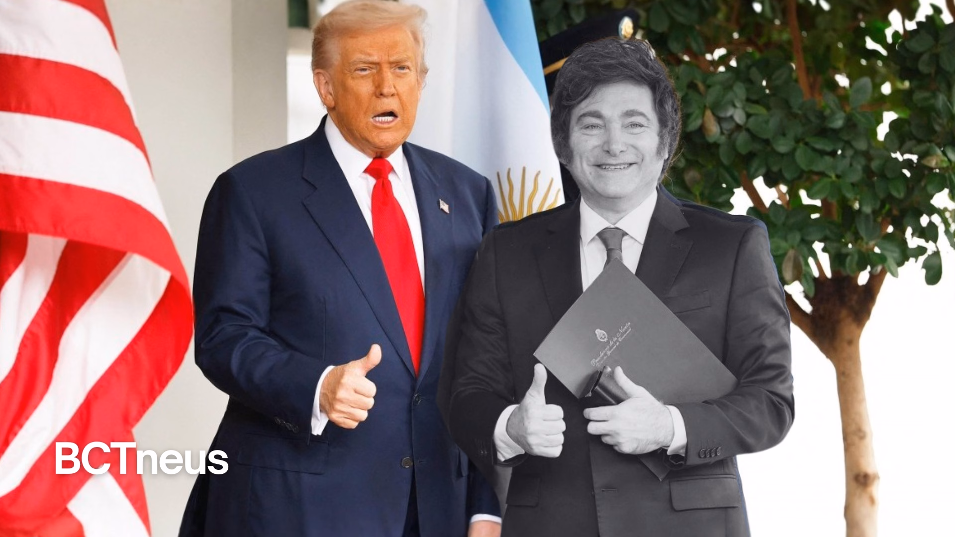 Articulo - "Argentina está luchando por su vida": Trump justifica la ayuda económica a Milei