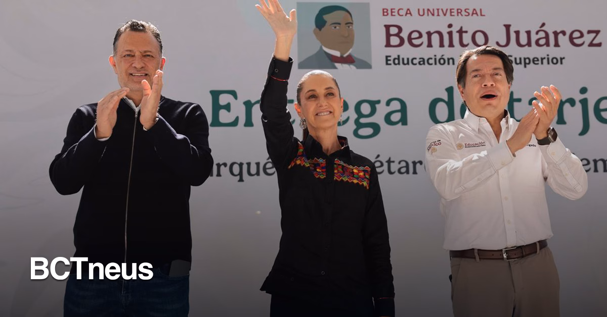 Articulo - Educación como derecho: Presidenta supervisa nuevo CBTIS en El Marqués
