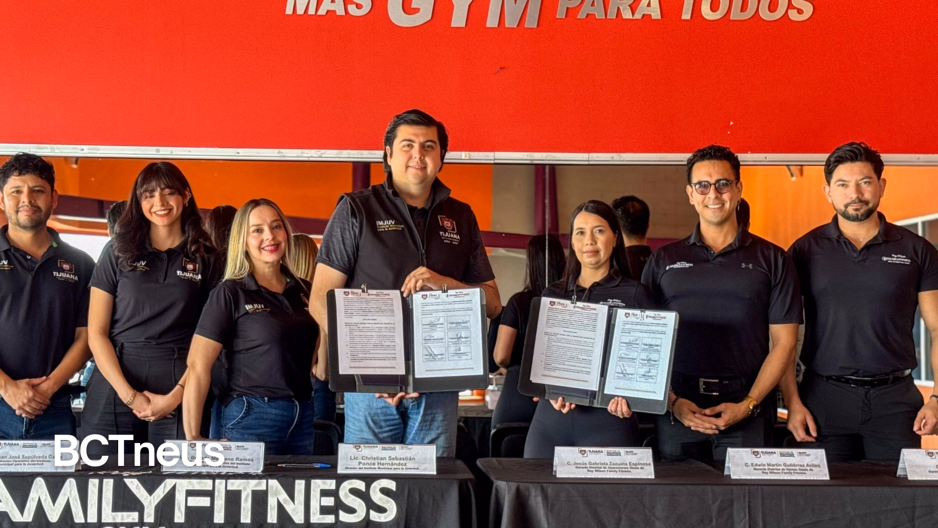 Articulo - IMJUV firma convenio con Ray Wilson Family Fitness para fortalecer la salud de las juventudes de Tijuana