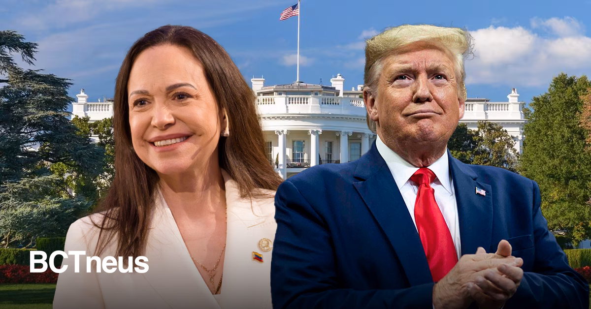 Articulo - Trump recibe a María Corina Machado tras su Nobel de la Paz