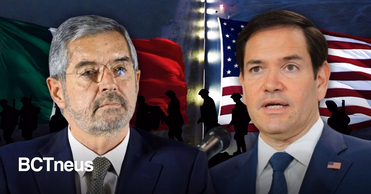 Articulo - México y Estados Unidos activan agenda de seguridad tras llamada entre De la Fuente y Rubio