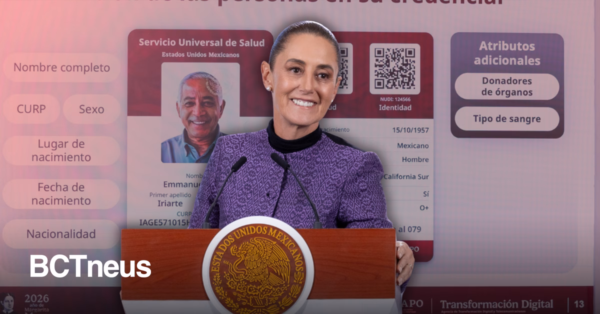 Articulo - Credencialización universal de salud es para asegurar la atención médica a todos los mexicanos: Sheinbaum