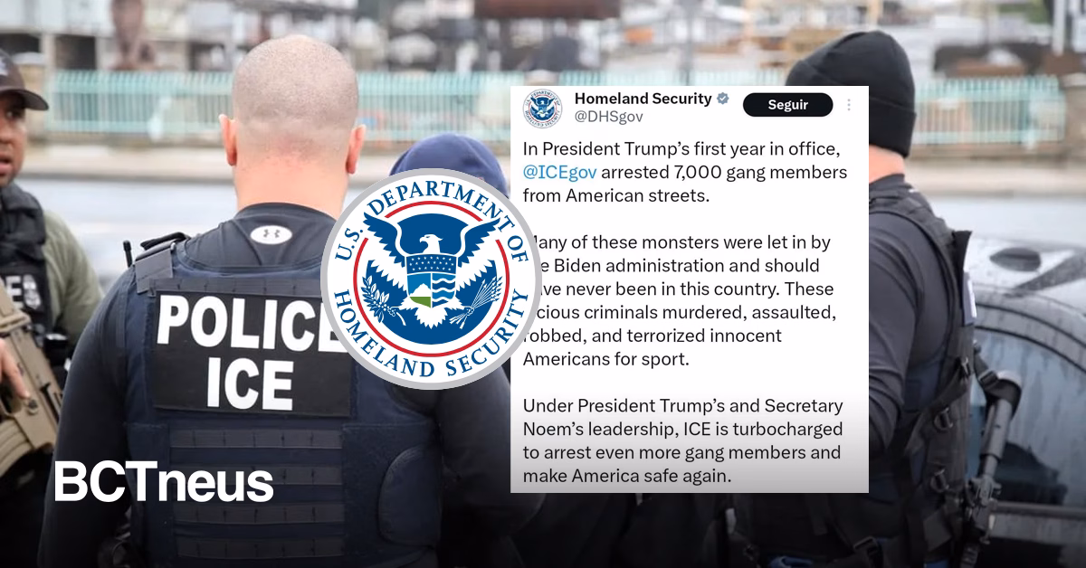 Articulo - Homeland Security informa que ICE detuvo a 7 mil pandilleros en el primer año de Trump