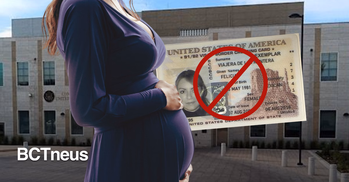 Articulo - Consulado de EE.UU. negará visa a madres que busquen dar a luz en el país