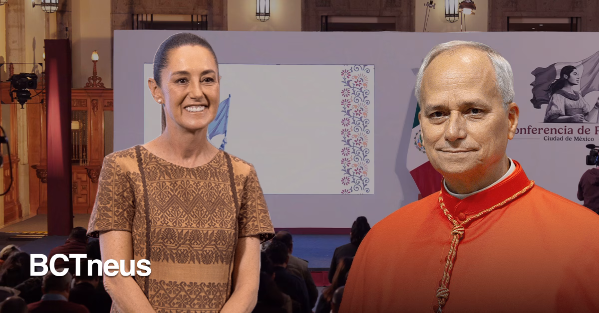 Articulo - “LO VAMOS A INVITAR A MÉXICO”: Sheinbaum felicita al Papa León XIV