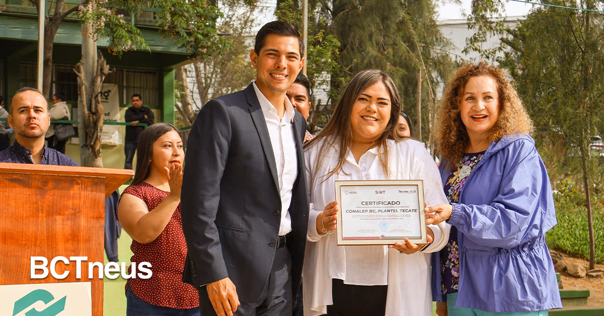 Articulo - Gobierno de Tecate y CONALEP impulsan la cultura del reciclaje