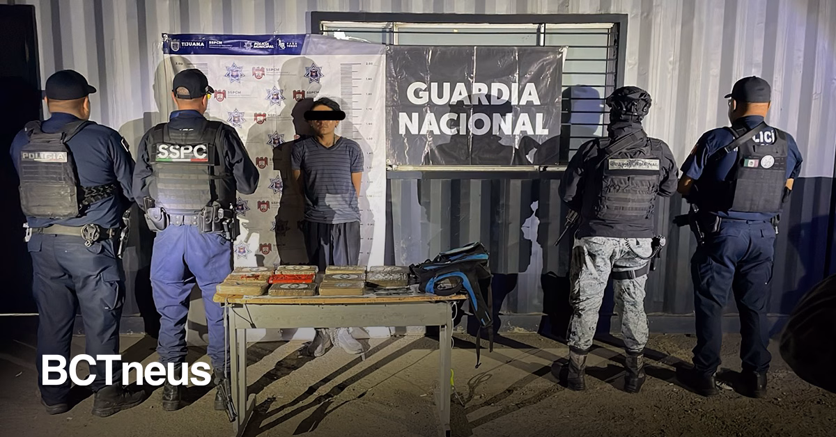 Articulo - Más de 28 kilos de heroína asegurados en operativo de la SSPC y Guardia Nacional en Tijuana