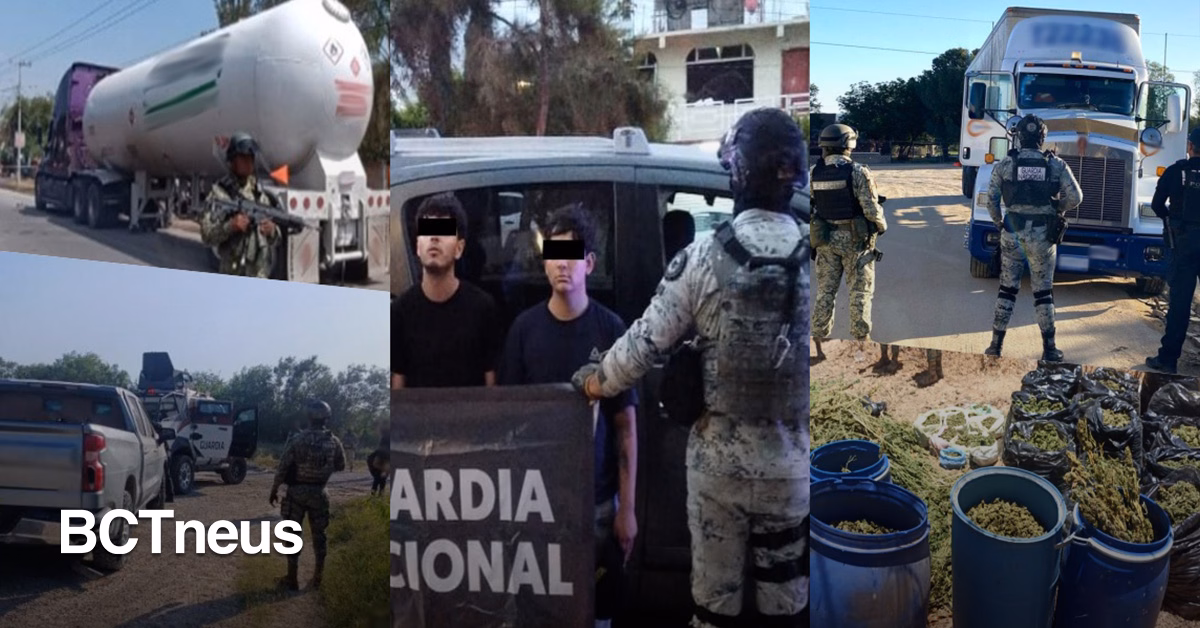 Articulo - Aseguran arsenal, explosivos y vehículos en acciones simultáneas a nivel nacional
