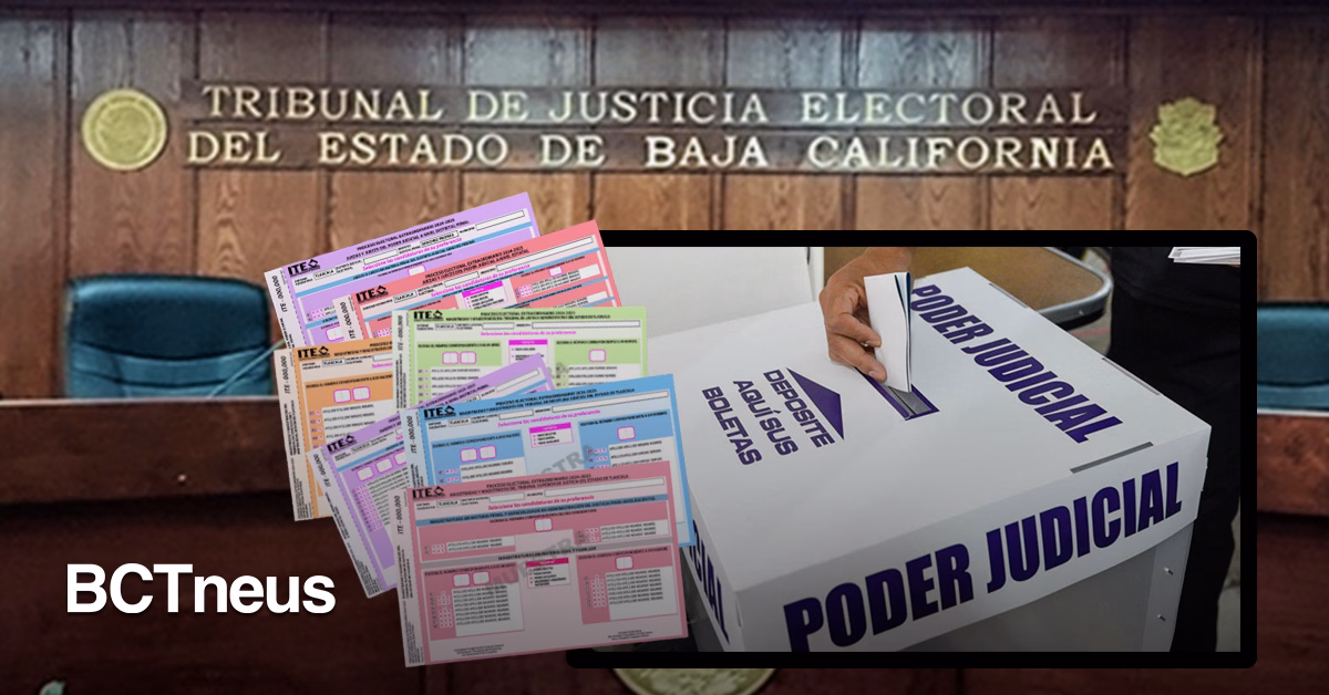Articulo - Rechaza Tribunal Electoral demanda sobre rediseño de boletas en BC