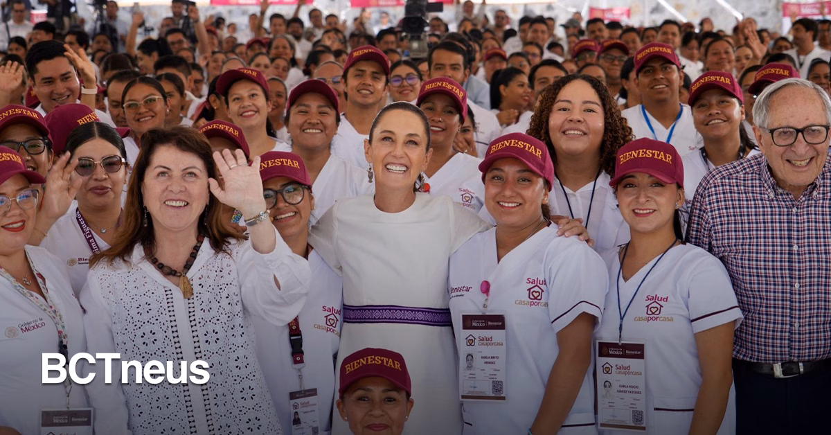 Articulo - “Política con amor”: Sheinbaum arranca en Morelos el programa "Salud Casa por Casa"