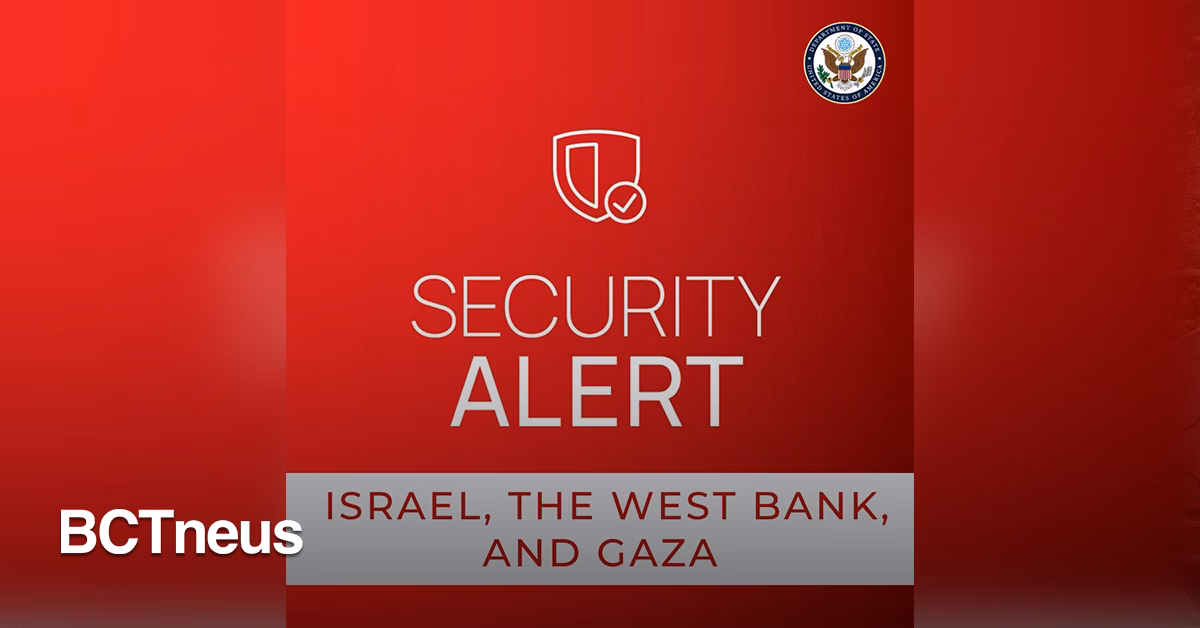 Articulo - Embajada de EE.UU. suspende servicios y restringe movimiento de su personal en Israel