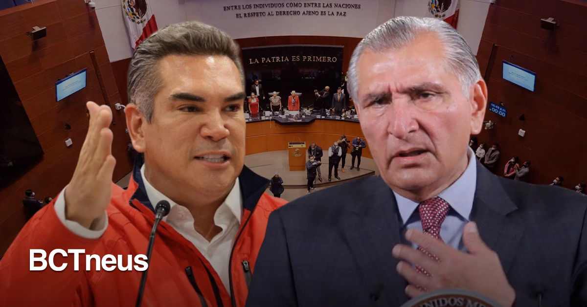 Articulo - Alejandro Moreno llama “narco senador” a Adán Augusto López y exige su renuncia
