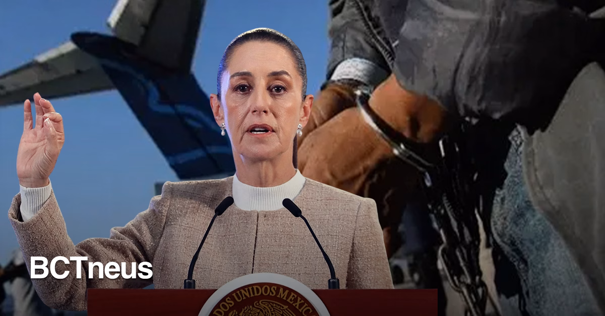 Articulo - Sheinbaum defiende como “decisión soberana” el envío de 26 reos a Estados Unidos
