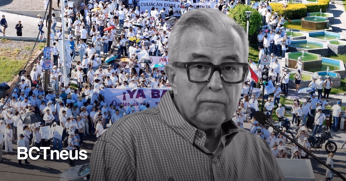 Articulo - Marchan miles vestidos de blanco en Culiacán para exigir paz