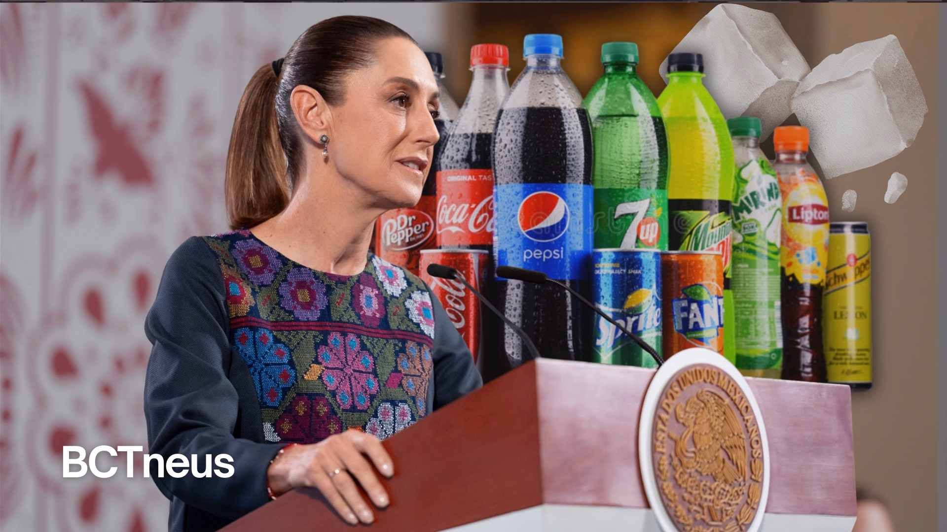Articulo - Gobierno de México refuerza medidas para reducir consumo de bebidas azucaradas: Sheinbaum