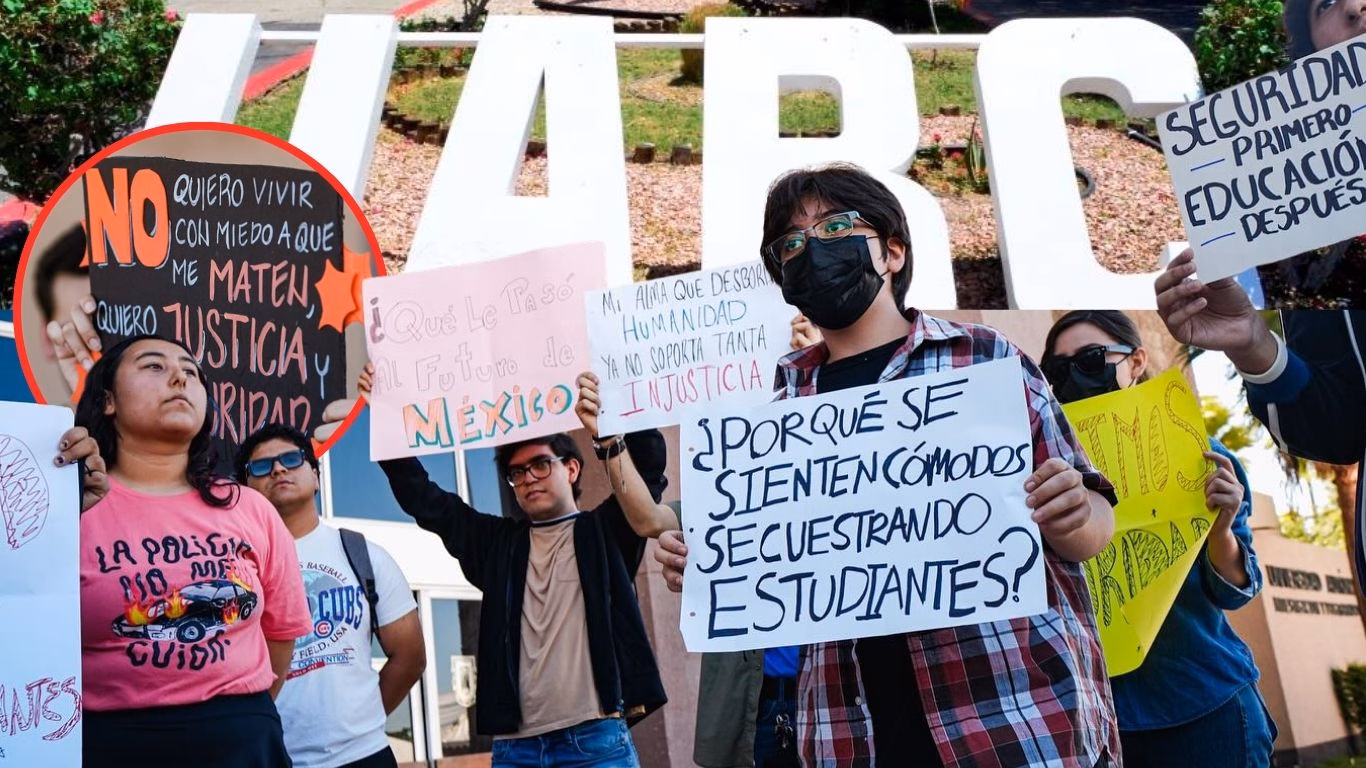Articulo - Venimos a estudiar, no a sobrevivir: estudiantes presionan por inseguridad en UABC