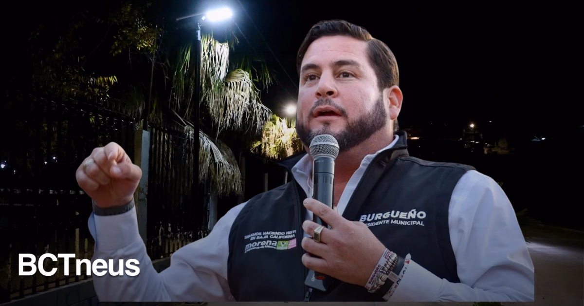 Articulo - Iluminación y Vigilancia: Burgueño fortalece protección a estudiantes