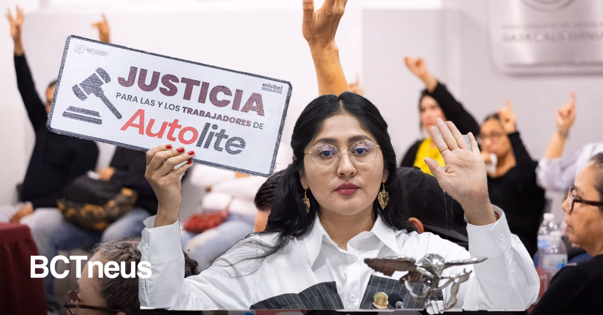 Articulo - Recibe Michel Sánchez  a extrabajadores de Autolite y reafirma impulso a “Ley antigolondrinas”