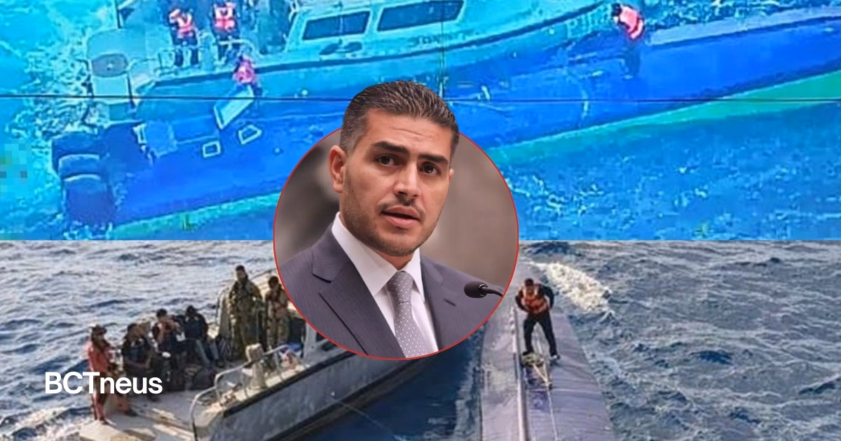 Articulo - Harfuch informa: Fuerzas armadas interceptan semisumergible con cuatro toneladas de cocaína en Manzanillo