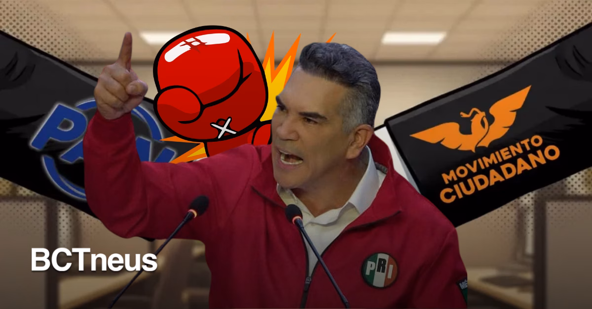 Articulo - "La cobardía no es opción": Alito Moreno lanza ultimátum a PAN y MC para formar alianza opositora