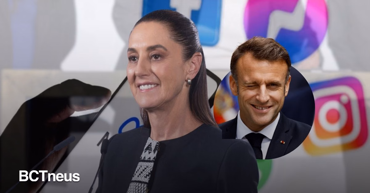 Articulo - Sheinbaum lanza campaña contra violencia digital; Macron celebra iniciativa presentada por México