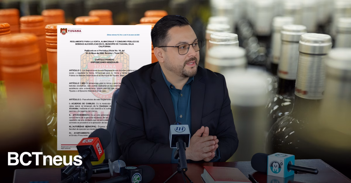 Articulo - Va Miguel Loza por cambios al reglamento de alcoholes en Tijuana