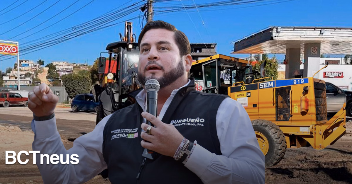 Articulo - Burgueño anuncia acciones de desazolve en Sánchez Taboada en beneficio de 10 mil tijuanenses