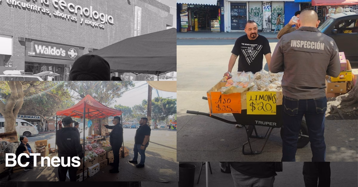 Articulo - Autoridades municipales supervisan comercio ambulante en Zona Centro