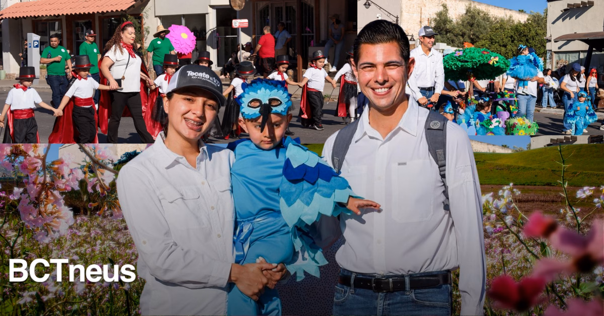 Articulo - Primavera en Tecate: Román Cota celebra con desfile en el Pueblo Mágico