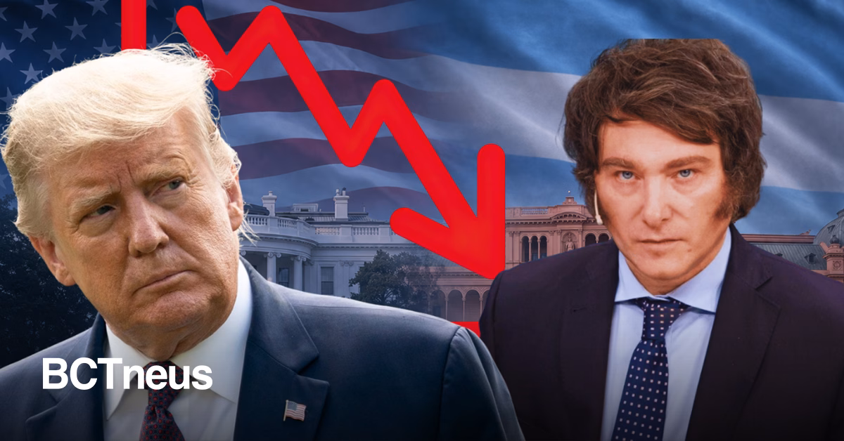 Articulo - ¿Se les acaba el impulso? Trump y Milei registran sus niveles más bajos de aprobación