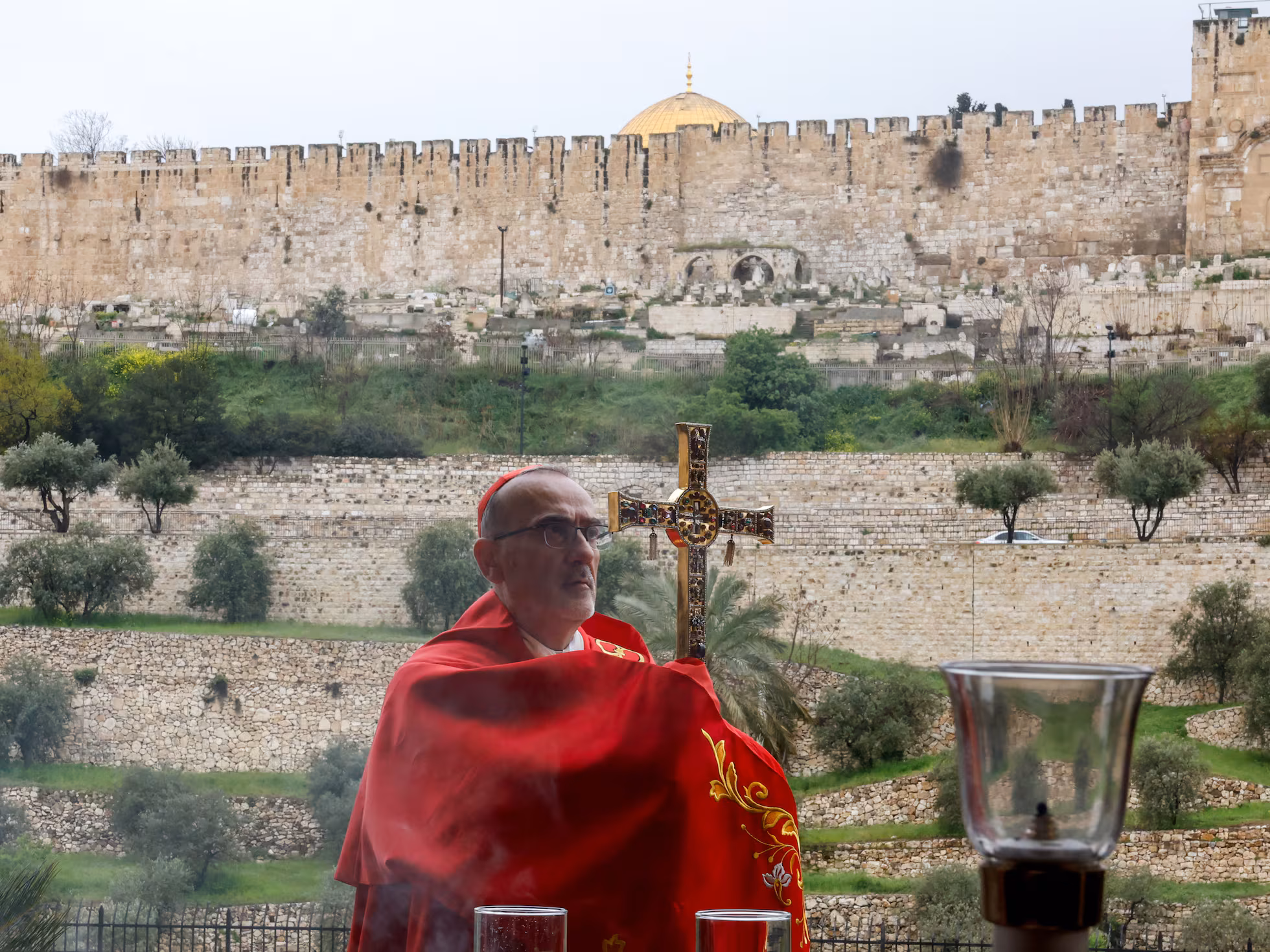 Articulo - Policía israelí impide misa del Domingo de Ramos en Jerusalén y desata críticas por restricciones religiosas
