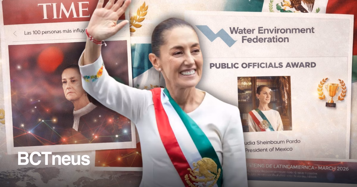 Articulo - Sheinbaum encabeza ranking latinoamericano y acumula distinciones