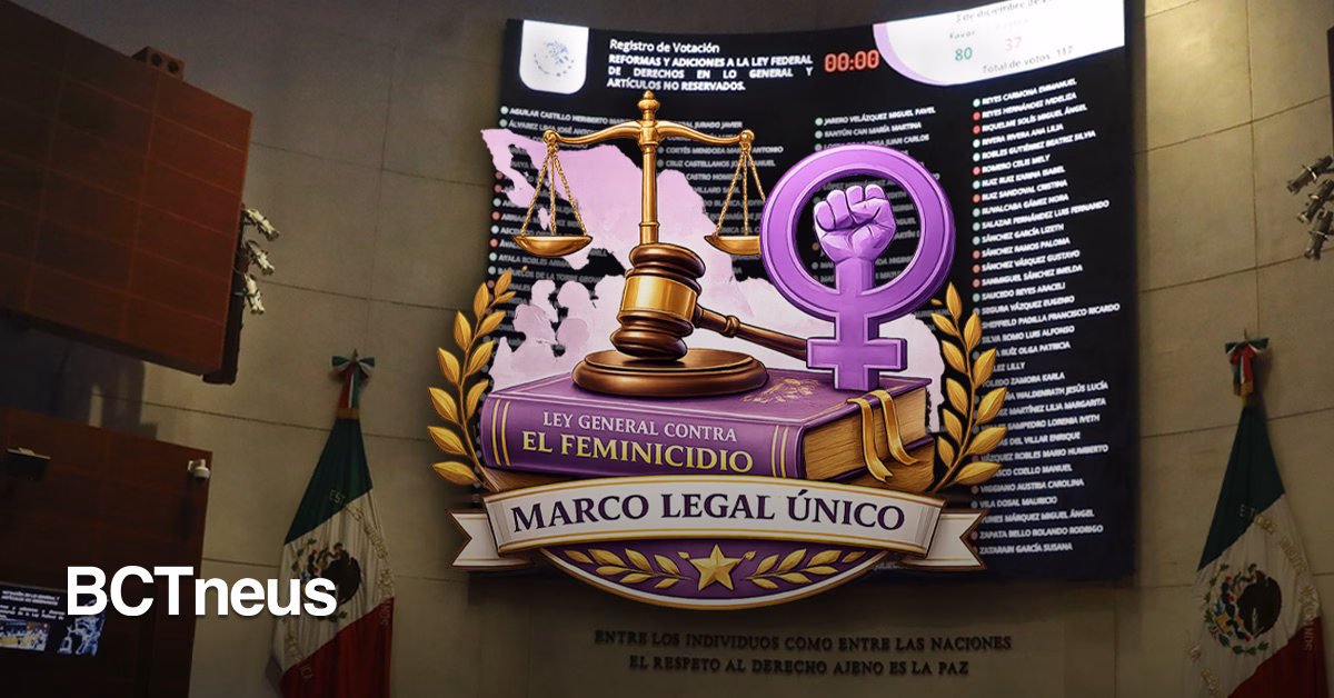 Articulo - Senado aprueba reforma para unificar leyes contra el feminicidio en el país