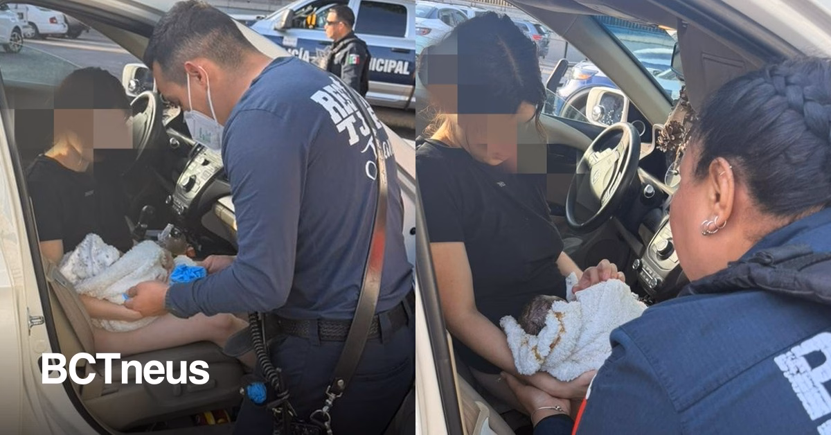 Articulo - Policías de Tijuana ayudan a mujer a dar a luz en la vía pública