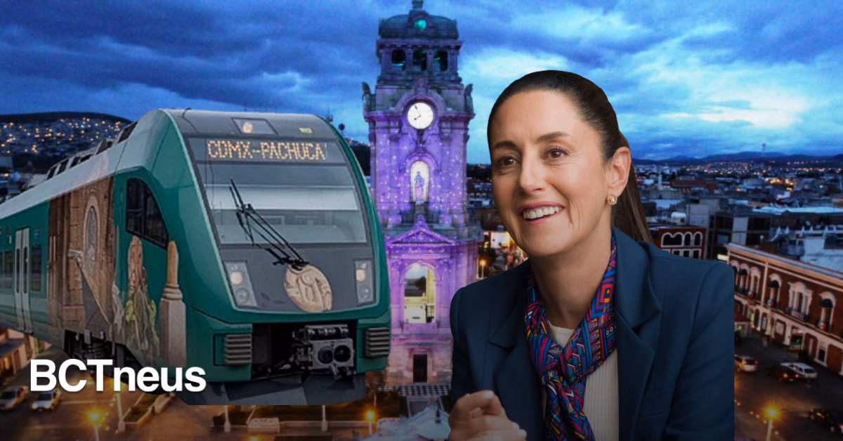 Articulo - Proyecto ferroviario Ciudad de México–Pachuca genera 10 mil empleos, confirma Sheinbaum
