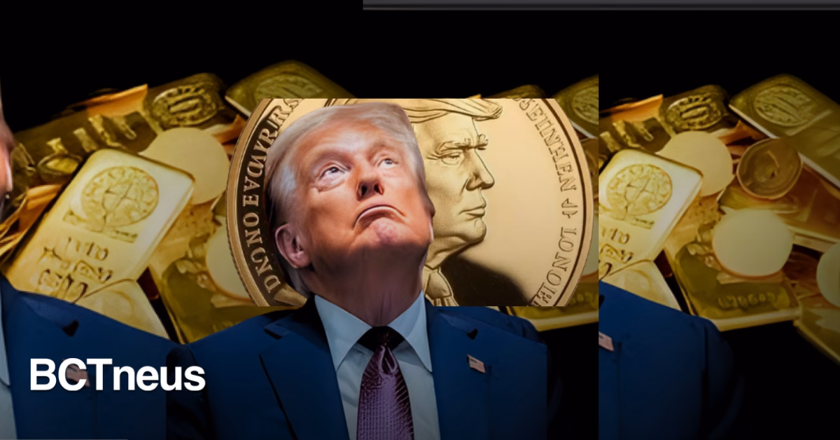 Articulo - Oro ligado al narco colombiano habría terminado en monedas con el rostro de Trump
