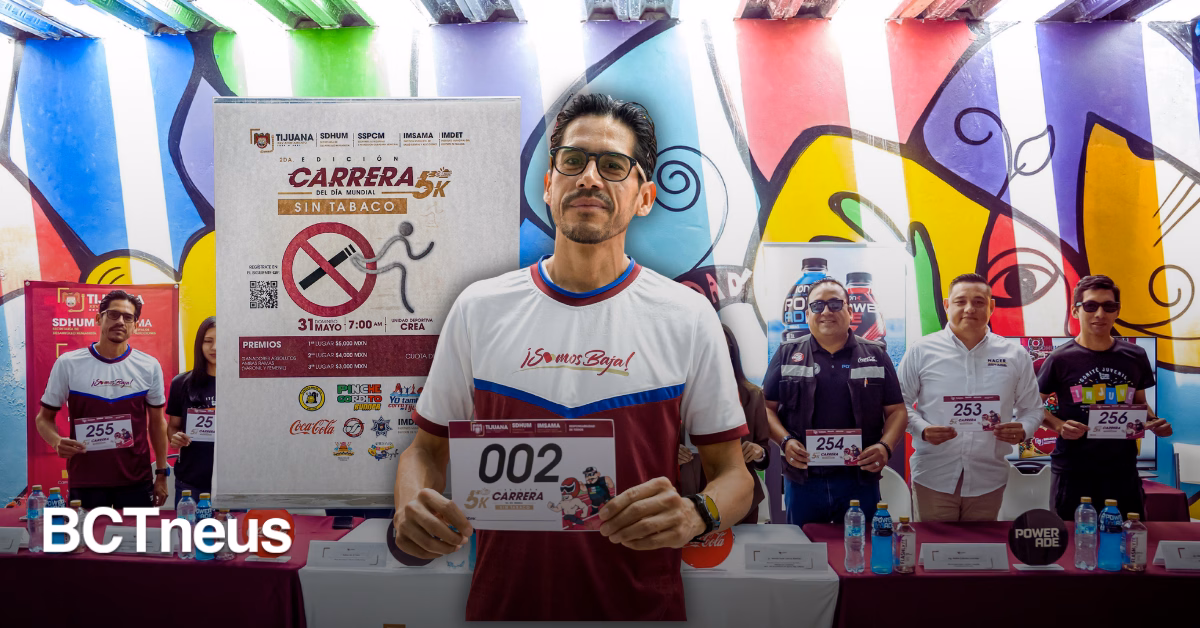 Articulo - “Corre Sin Tabaco”: Gobierno Municipal promueve deporte y prevención