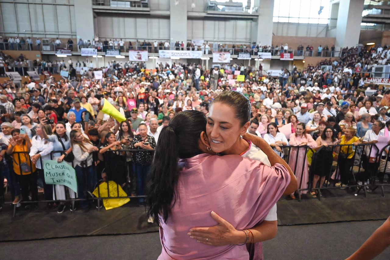 Articulo - Sheinbaum en Día de las Madres: entrega Pensión Mujeres Bienestar a 70 mil beneficiarias en Sonora