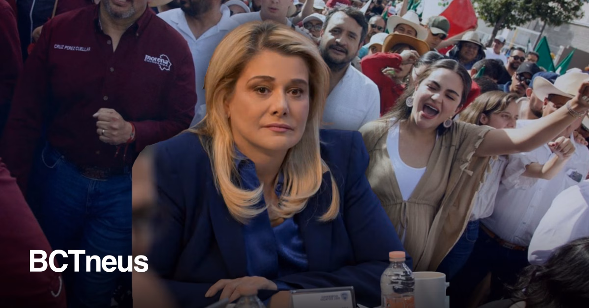 Articulo - "Estoy firme en mi cargo": Maru Campos responde a MORENA tras protestas¨
