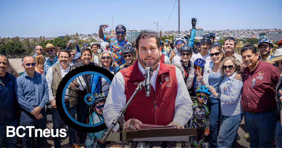 Articulo - Banderazo de inicio de obra: Ciclovía Río Tijuana será ampliada y rehabilitada