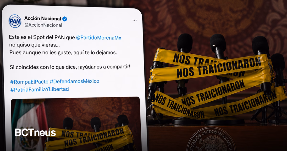 Articulo - “Morena no quiso que vieras”: PAN relanza spot frenado por el INE por contenido calumnioso